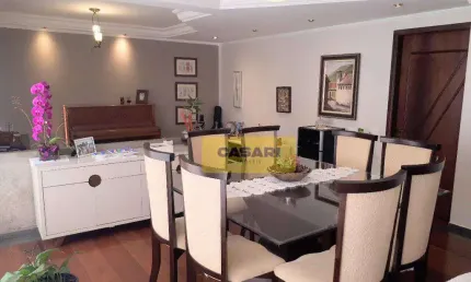 Apartamento com 4 dormitórios, 220 m² - venda ou aluguel - Vila Assunção - Santo André/SP
