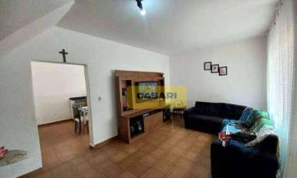 Sobrado com 3 dormitórios à venda, 163 m² por R$ 580.000,00 - Vila Príncipe de Gales - Santo André/SP