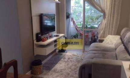 Apartamento com 2 dormitórios para alugar, 65 m² - Baeta Neves - São Bernardo do Campo/SP