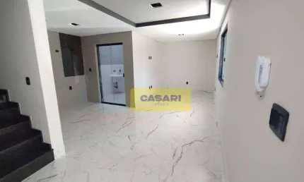 Sobrado com 2 dormitórios à venda, 91 m² - Parque das Nações - Santo André/SP
