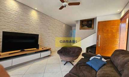 Sobrado com 3 dormitórios à venda, 260 m² - Dos Casa - São Bernardo do Campo/SP