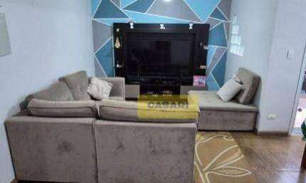 Apartamento com 3 dormitórios à venda, 169 m² - Campestre - Santo André/SP