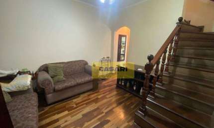 Sobrado com 3 dormitórios à venda, 188 m²- Rudge Ramos - São Bernardo do Campo/SP