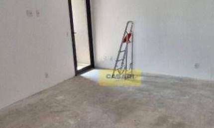 Apartamento com 3 dormitórios para alugar, 92 m² - Campestre - Santo André/SP