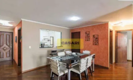 Apartamento com 3 dormitórios à venda, 98 m² por R$ 510.000,00 - Vila Valparaíso - Santo André/SP