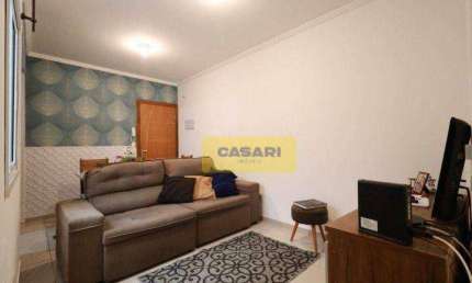 Apartamento com 2 dormitórios à venda, 54 m² por R$ 334.000,00 - Vila Pires - Santo André/SP