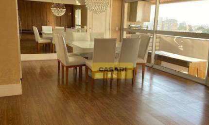Apartamento com 3 dormitórios para alugar, 121 m² por R$ 6.500,00/mês - Casa Branca - Santo André/SP