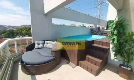 Cobertura com 3 dormitórios para alugar, 203 m² - Nova Petrópolis - São Bernardo do Campo/SP