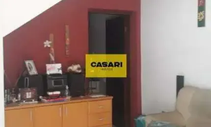 Sobrado com 3 dormitórios à venda, 137 m² por r$ 420.000 - vila alzira - santo andré/sp