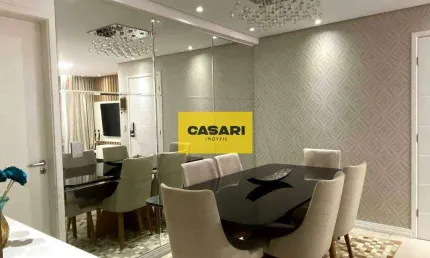 Apartamento com 3 dormitórios à venda, 101 m² - rudge ramos - são bernardo do campo/sp.