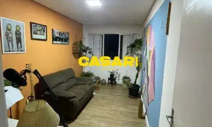 Apartamento com 2 dormitórios à venda, 56 m² - paulicéia - são bernardo do campo/sp