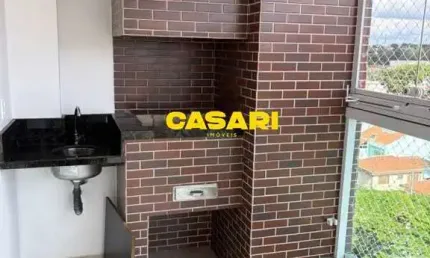 Apartamento com 1 dormitório, 52 m² - Jardim Hollywood - São Bernardo do Campo/SP