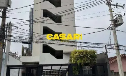 Apartamento com 2 dormitórios à venda, 37 m² - campestre - santo andré/sp