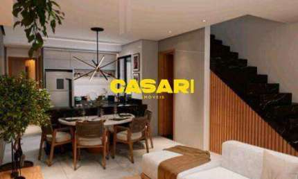 Sobrado com 3 dormitórios à venda, 140 m² - Jardim Bela Vista - Santo André/SP