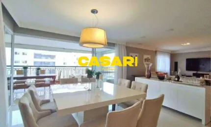 Apartamento com 3 dormitórios à venda, 177 m²- campestre - santo andré/sp