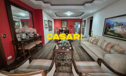 Apartamento com 3 dormitórios à venda, 146 m² - rudge ramos - são bernardo do campo/sp