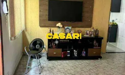 Casa com 2 dormitórios, 110 m² - Vila Scarpelli - Santo André/SP