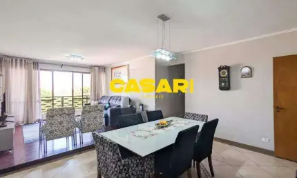 Apartamento à venda com 4 dormitórios e 3 vagas 135 m² privativos Jardim do Mar, São Bernardo do Campo/SP