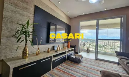 Apartamento à venda no condomínio arcádia - são bernardo do campo - 3 dormitórios, varanda gourmet e localização estratégica