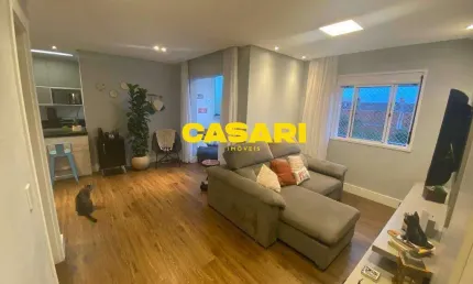 Apartamento com 2 dormitórios à venda, 72 m² - centro - são bernardo do campo/sp