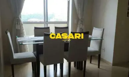 Apartamento com 3 dormitórios à venda, 68 m² - vila euclides - são bernardo do campo/sp