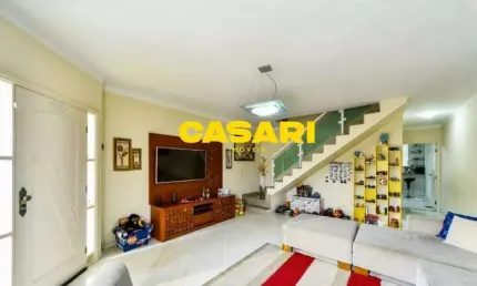 Sobrado com 3 dormitórios à venda, 215 m²- Independência - São Bernardo do Campo/SP
