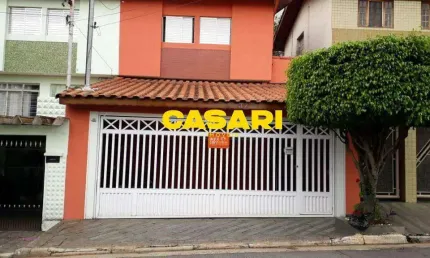 Sobrado com 3 dormitórios à venda, 174 m² - anchieta - são bernardo do campo/sp