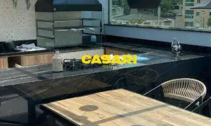 Cobertura com 3 dormitórios à venda, 220 m² por r$ 1.150.000,00 - rudge ramos - são bernardo do campo/sp