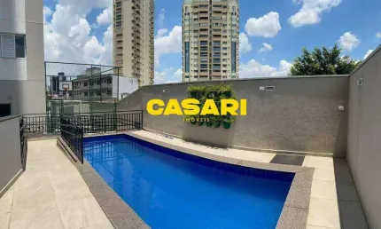 Apartamento com 2 dormitórios à venda, 52 m²- Casa Branca - Santo André/SP