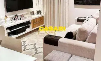 Apartamento com 2 dormitórios à venda, 77 m² - rudge ramos - são bernardo do campo/sp
