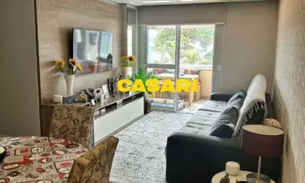 Apartamento com 3 dormitórios à venda, 87 m² - Casa Branca - Santo André/SP