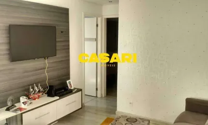 Apartamento com 2 dormitórios à venda, 50 m² - Planalto - São Bernardo do Campo/SP