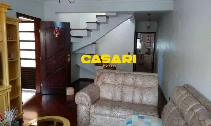 Sobrado com 3 dormitórios à venda, 245 m² - Jardim Las Vegas - Santo André/SP