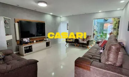 Sobrado com 3 dormitórios à venda, 190 m² - Assunção - São Bernardo do Campo/SP