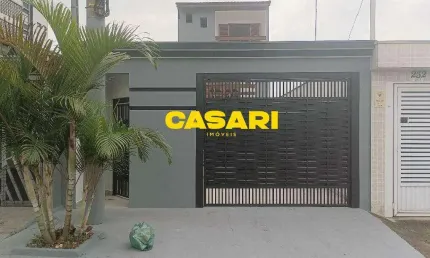 Sobrado com 3 dormitórios à venda, 180 m² - Santa Maria - Santo André/SP