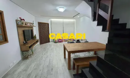 Sobrado com 3 dormitórios à venda, 160 m² - planalto - são bernardo do campo/sp