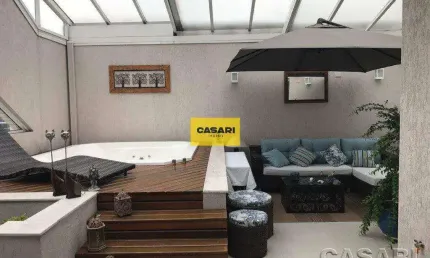 Cobertura com 2 Dormitórios (Ampliada para 3), 156 m² à Venda no Centro, São Bernardo do Campo/SP