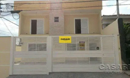 Sobrado novo com 3 suítes, 3 vagas e acabamento em porcelanato em são bernardo do campo