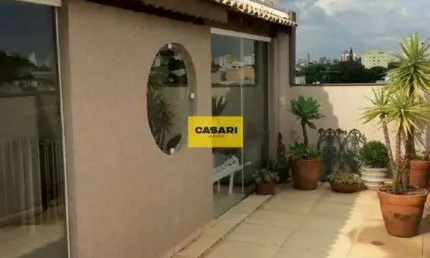 Cobertura à venda com 3 dormitórios e 135 m² - rudge ramos, são bernardo do campo/sp