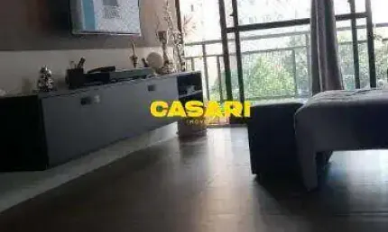 Apartamento com 3 dormitórios à venda, 111 m² - campestre - santo andré/sp