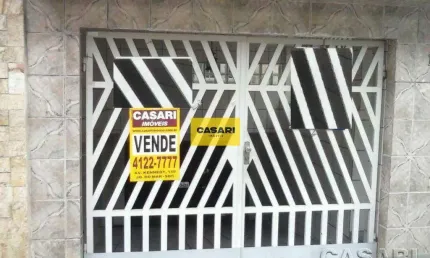 Sobrado à venda com 3 dormitórios, suíte com hidro e salão – rudge ramos – são bernardo do campo/sp
