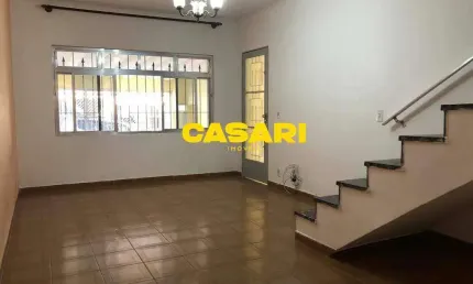 Sobrado à Venda em Taboão – 3 Dormitórios, 150m², Churrasqueira e 2 Vagas – São Bernardo do Campo/SP