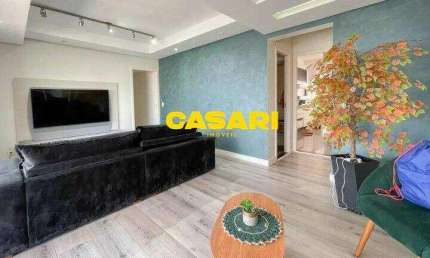 Apartamento com 3 dormitórios à venda, 107 m²- Vila Gonçalves - São Bernardo do Campo/SP