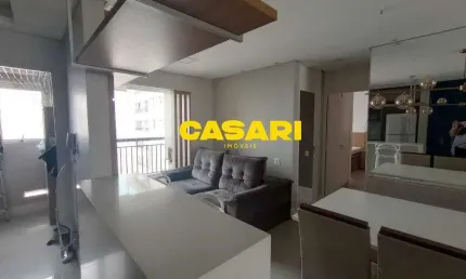 Apartamento com 2 dormitórios para alugar, 56 m² - Planalto - São Bernardo do Campo/SP