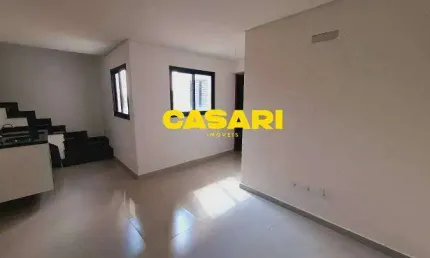 Cobertura com 2 dormitórios, 90 m² - venda ou aluguel- Vila Scarpelli - Santo André/SP