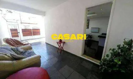 Sobrado com 4 dormitórios para alugar, 168 m² - Vila Assunção - Santo André/SP