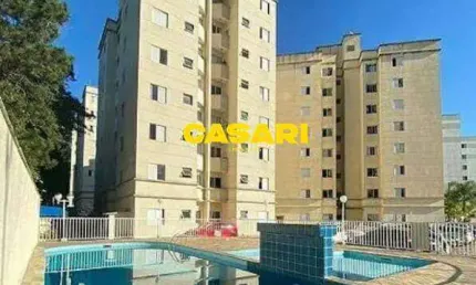 Apartamento com 2 dormitórios para alugar, 48 m² - Demarchi - São Bernardo do Campo/SP