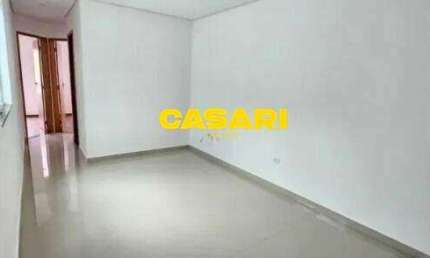 Apartamento com 2 dormitórios, 47 m² - venda ou aluguel por R$ 2.411/mês - Jardim Bela Vista - Santo André/SP