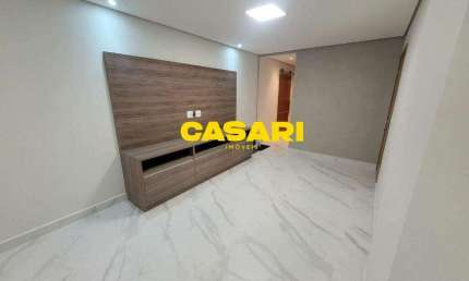 Apartamento com 3 dormitórios para alugar, 100 m² - Jardim - Santo André/SP