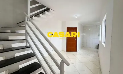 Cobertura duplex 87 m² para alugar – jardim ipanema, santo andré/sp